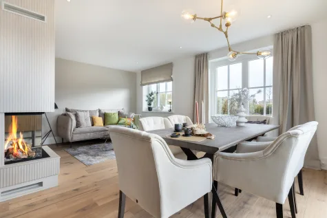 Exklusive Doppelhaushälfte direkt hinter der Düne zum Weststrand (Hausteil 2/Dauerwohnung) - Bild (17406)