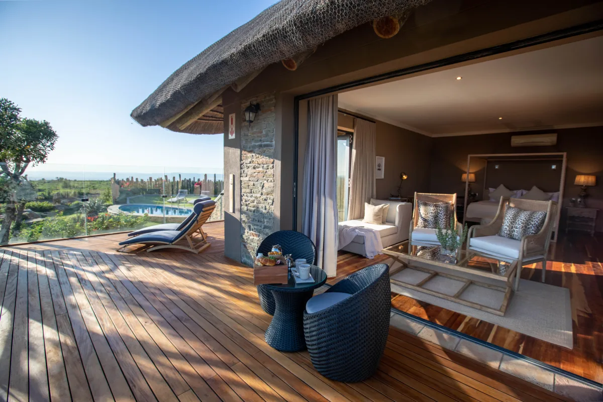 Bedroom balcony