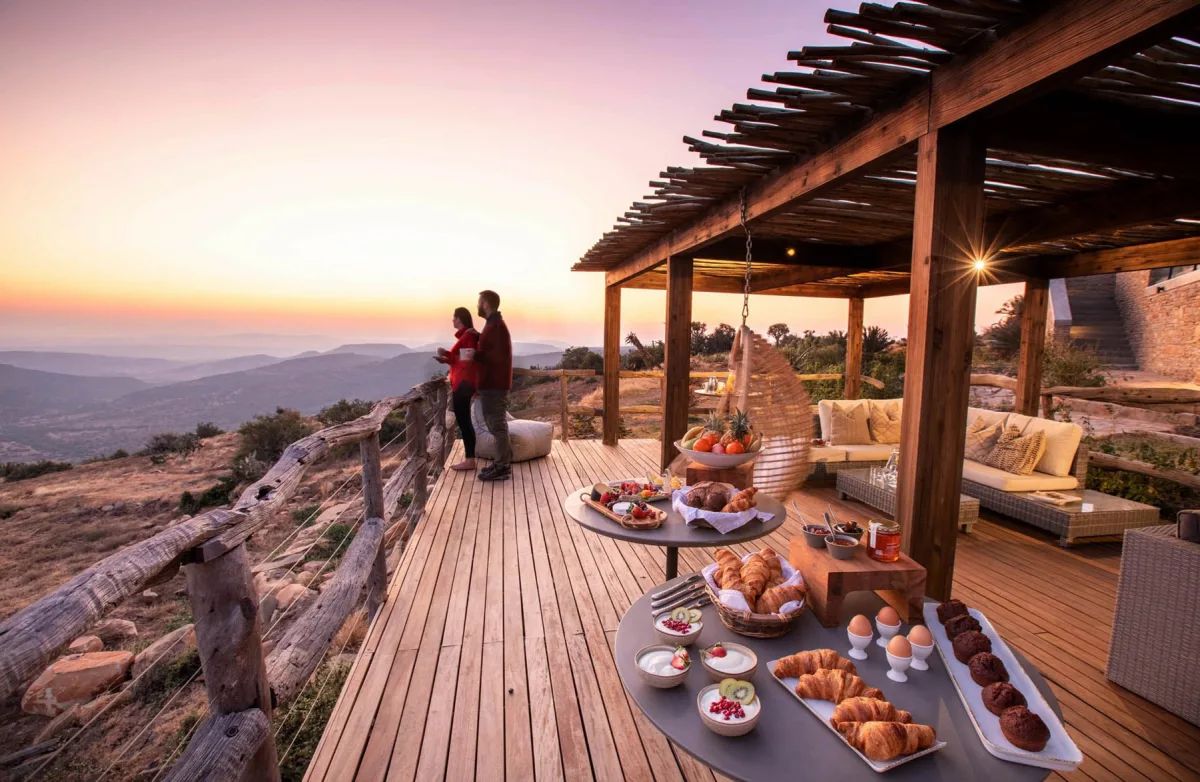 Sunset deck