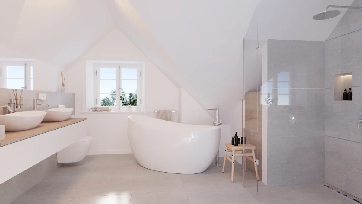 Visualisierung Badezimmer