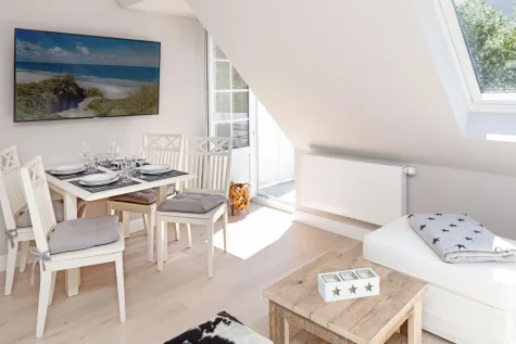 Sylter Perle – 3-Zimmer-Wohnung mit kleinem Wattenmeerblick - Bild (17461)