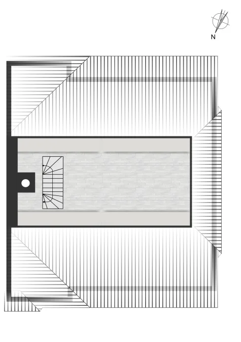 Friesische Eleganz in bester Lage – Stilvolle Reetdachhaushälfte mit großem Garten in List - DHH Spitzboden (1) (18386)