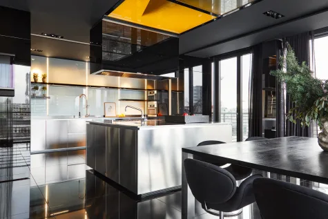 M84 – Exquisites Penthouse-Loft mit New York Flair - Kitchen (18535)