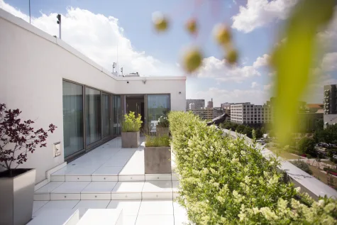 M84 – Exquisites Penthouse-Loft mit New York Flair - Rooftop (18528)