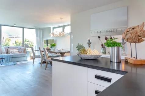 Historisches Flair, moderner Komfort – Ihre Ferienwohnung in Alt-Westerland - Küche (17735)