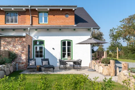 Maisonette Wohnung in Westerhever | Wasserkoog NR° I - Terrasse (16476)