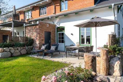 Maisonette Wohnung in Westerhever | Wasserkoog NR° I - Terrasse (16475)