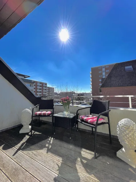 Stilvolle 2-Zimmer-Wohnung mit Süd-Balkon und Meeresrauschen - Bild (17062)