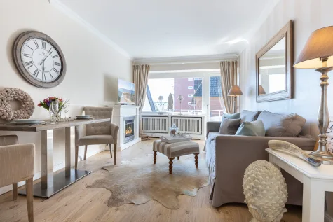 Stilvolle 2-Zimmer-Wohnung mit Süd-Balkon und Meeresrauschen - Bild (17059)