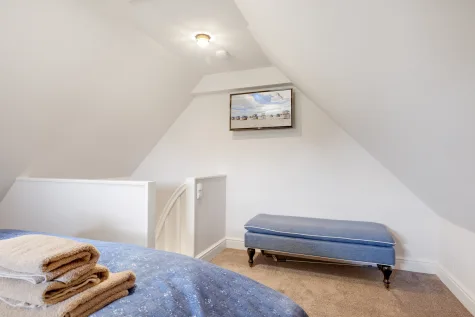 Ein Sylter Liebhaberstück mit Seele im schönen Kampen - Schlafzimmer (18107)