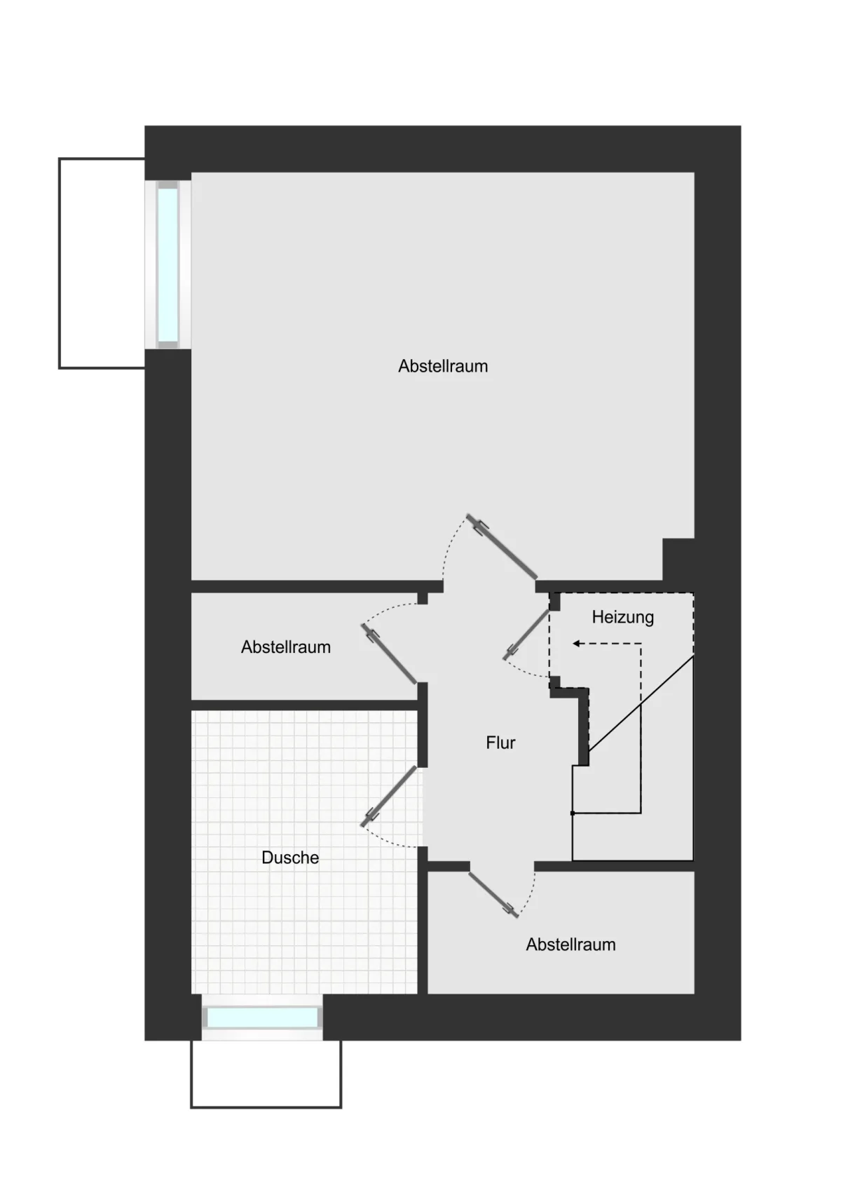 Grundriss Untergeschoss