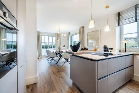 Exklusive Doppelhaushälfte direkt hinter der Düne zum Weststrand (Hausteil 4/Ferienwohnung) - Bild (17357)