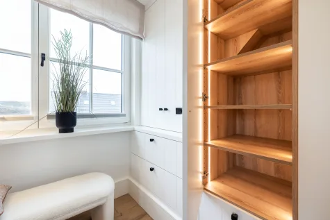 Exklusive Doppelhaushälfte direkt hinter der Düne zum Weststrand (Hausteil 4/Ferienwohnung) - Bild (17363)