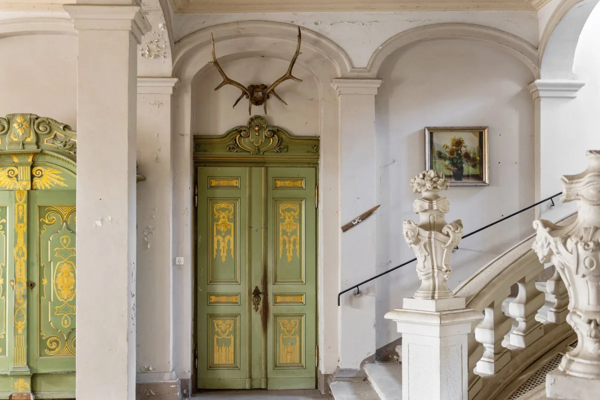 Jagdtrophäse Schloß Seußlitz