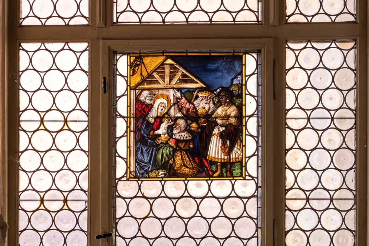 Original Glasmalerei & Kunst Schloß Seußlitz
