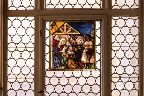 Imposantes Barockschloss Seußlitz zwischen Dresden & Meißen – Investitionsprojekt / Denkmalschutz AfA - Original Glasmalerei & Kunst Schloß Seußlitz (18489)