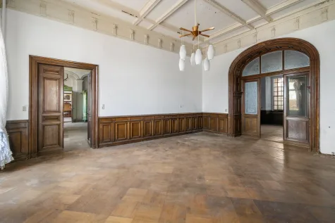 Imposantes Barockschloss Seußlitz zwischen Dresden & Meißen – Investitionsprojekt / Denkmalschutz AfA - antike Holzverkleidungen Schloß Seußlitz (18479)