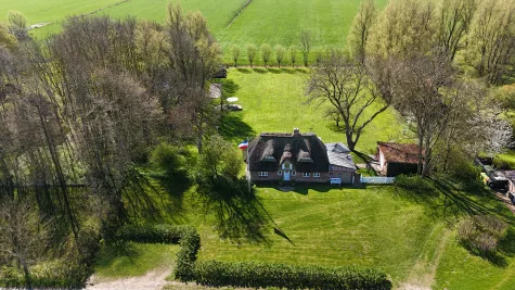 Reetdach | Ruhe | Weitblick - Luftbild (16464)
