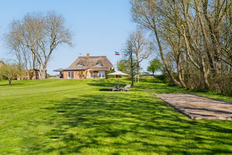 Reetdach | Ruhe | Weitblick - Gartenansicht (16461)