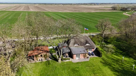 Reetdach | Ruhe | Weitblick - Luftbild (16463)